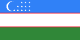 Özbekistan flag
