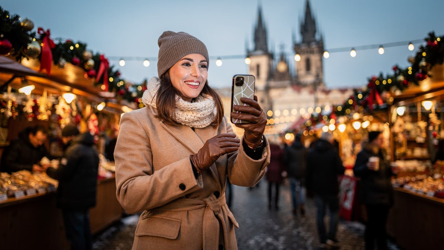 Prague Christmas Markets 2026: Bypass £10 Daily Roaming with an eSIM